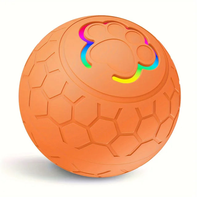 Rechargeable rolling/bouncing ball