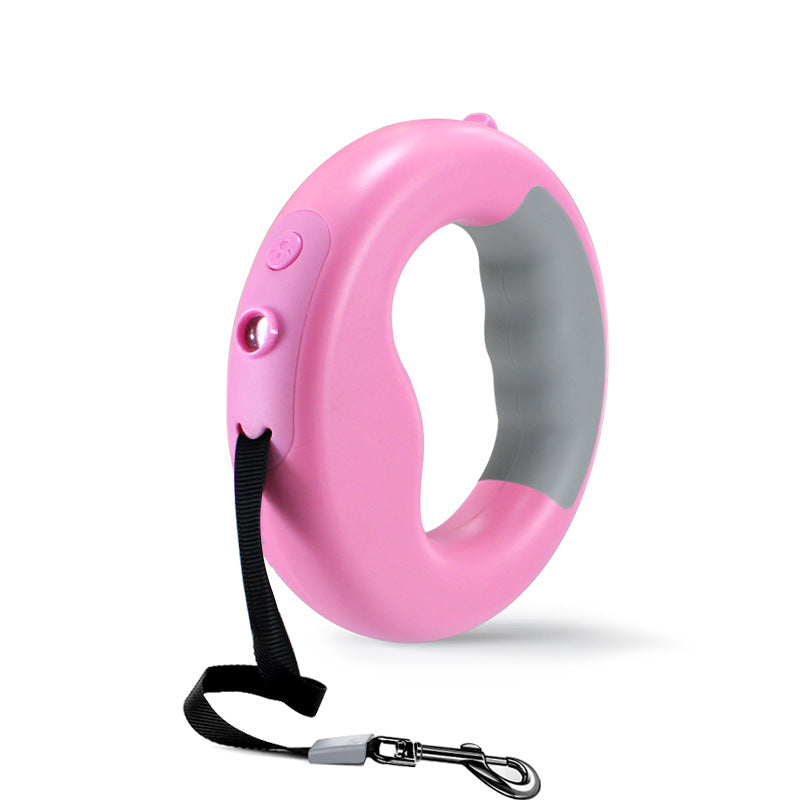 Retractable Leash with LED Light