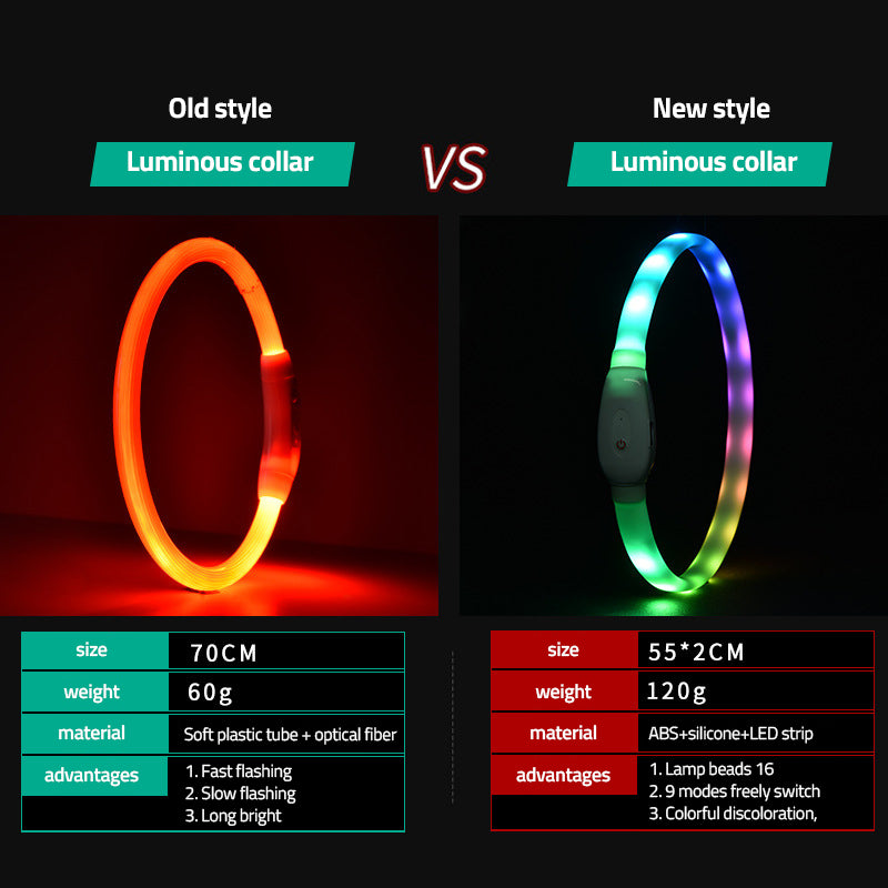 Adjustable LED Collar