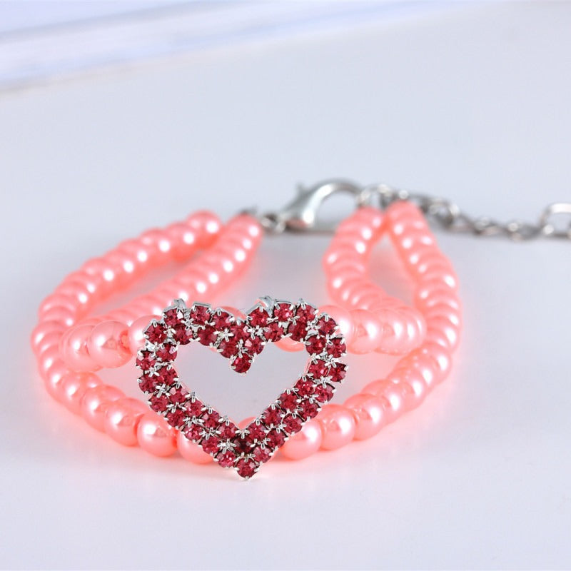 Pearl/Rhinestone Necklace