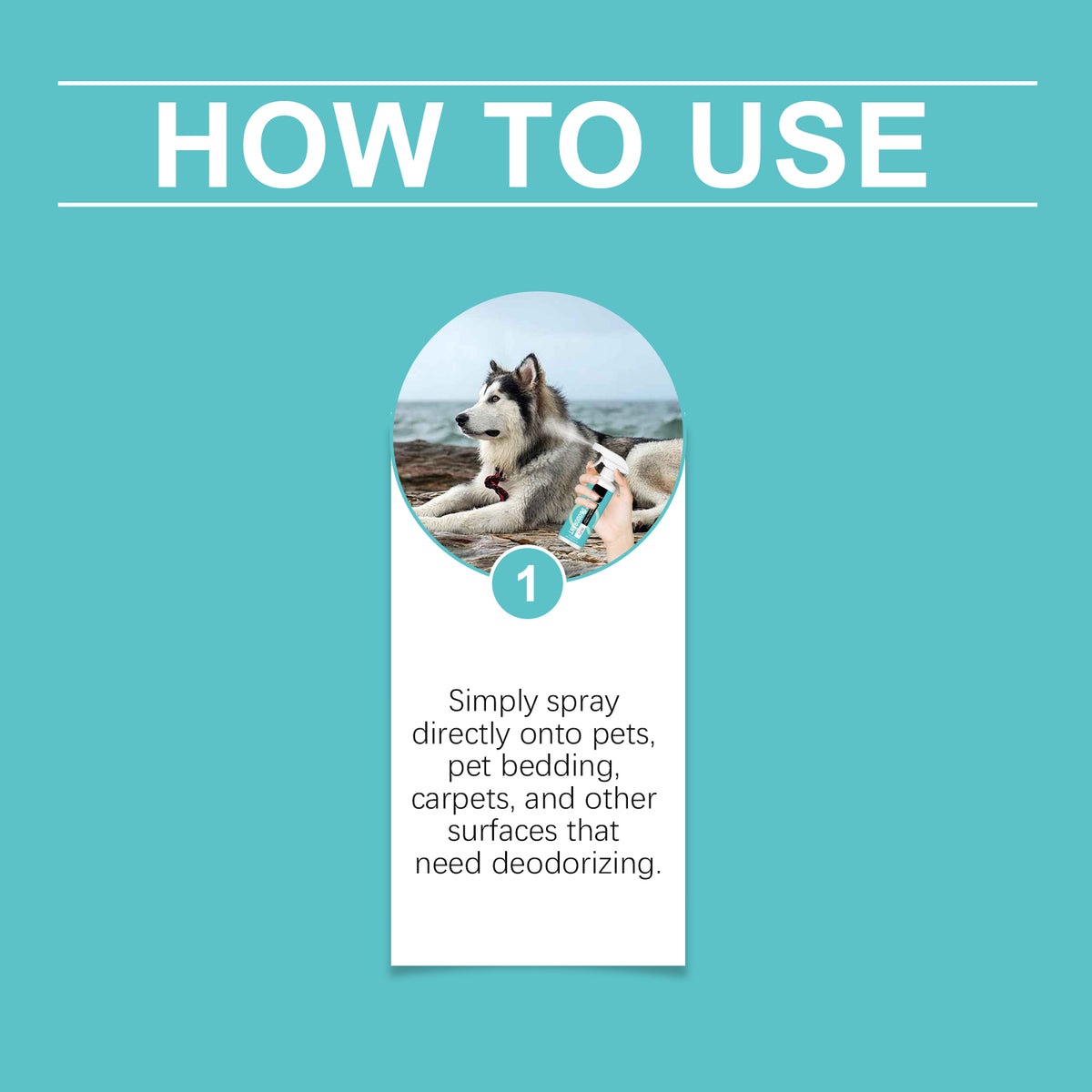 Pet Deodorant Spray