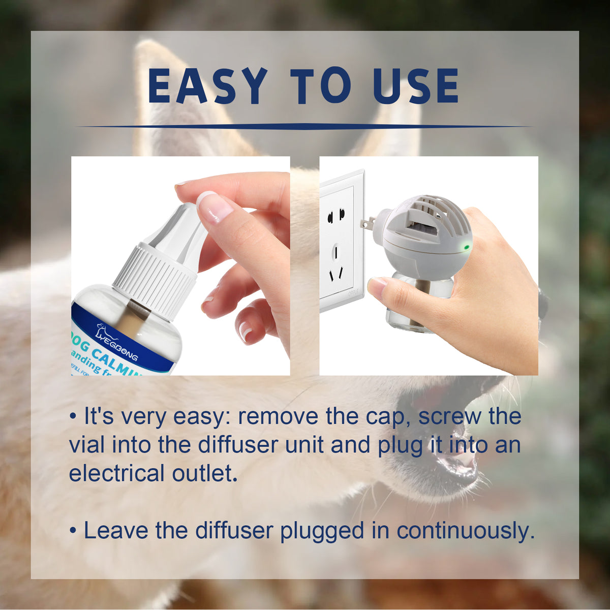 Calming diffuser refill