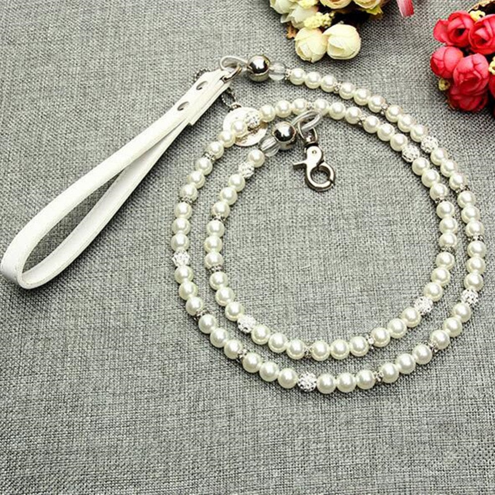 Small dog/Cat Pearl Leash