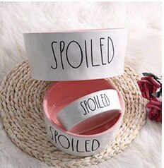 SPOILED Ceramic Food/Water Bowl