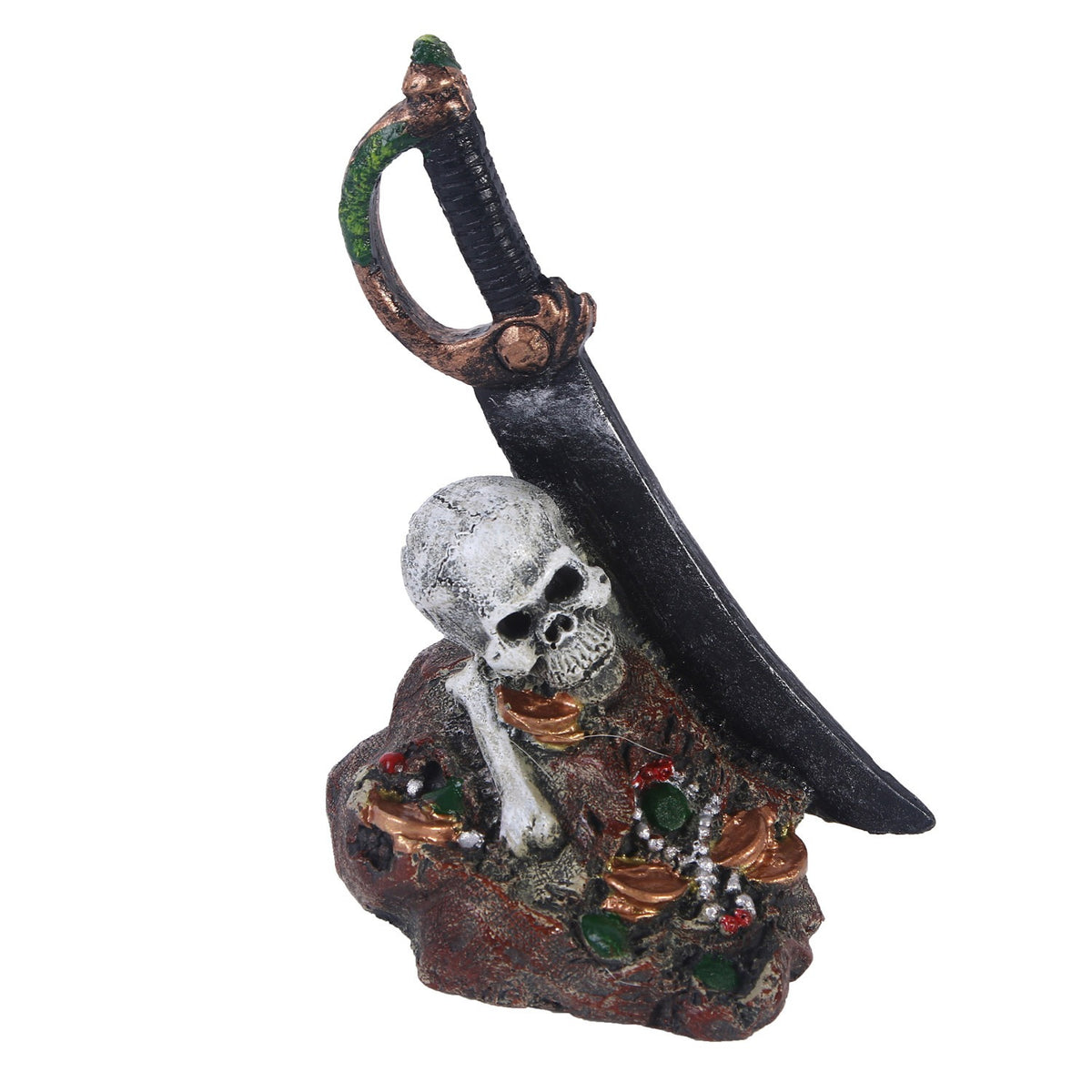 Resin Pirates Treasure Aquarium Decor
