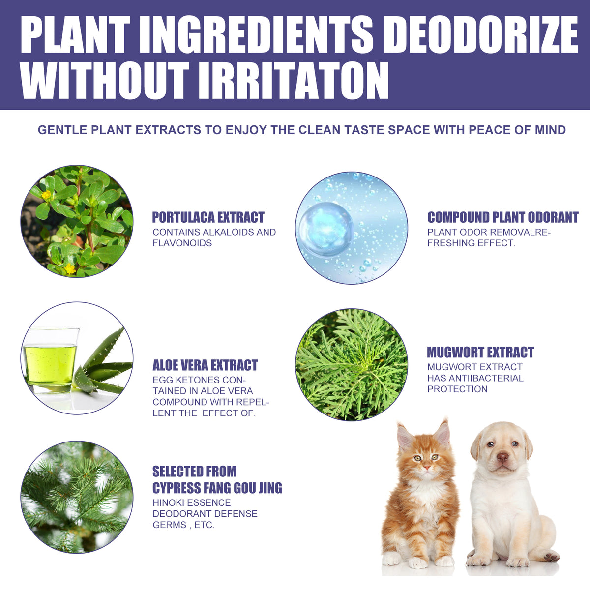 Pet Deodorant Spray