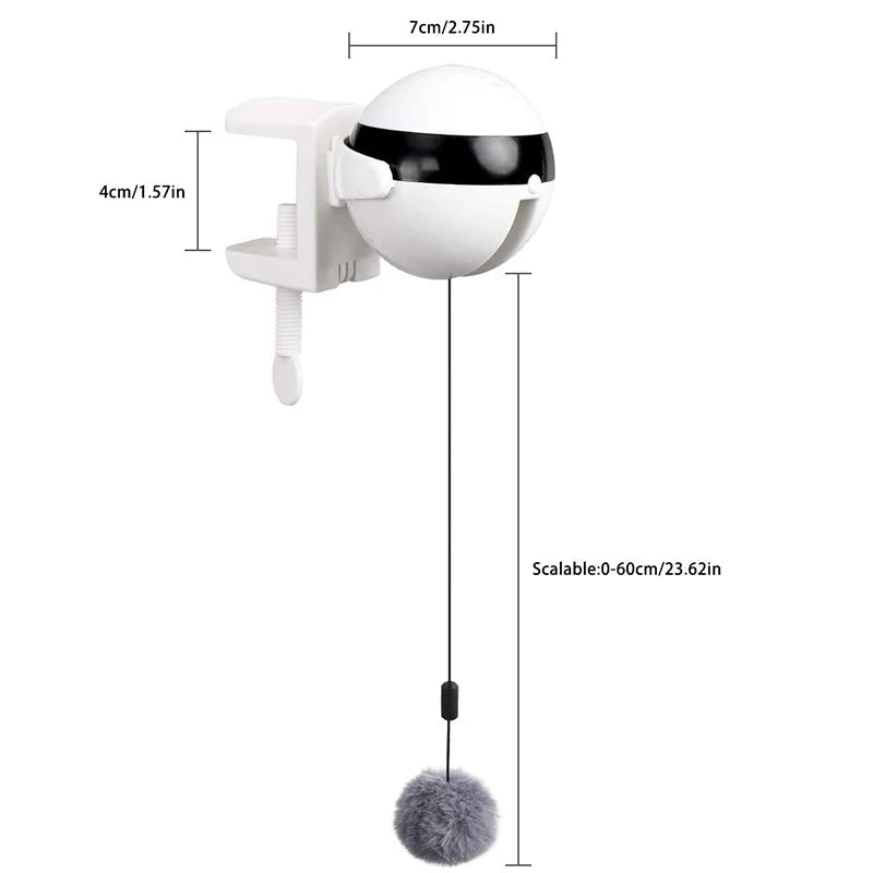 Mounted Electric Cat Teaser Toy