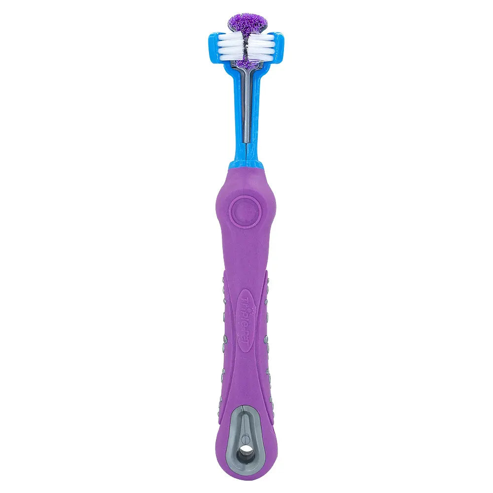 Dog 3 Sided Soft Toothbrush