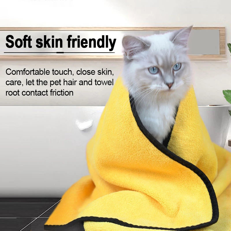 Quick-drying Pet Bath Towel