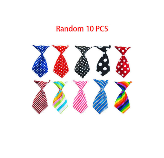 10pcs/Pack Pet Neck Tie