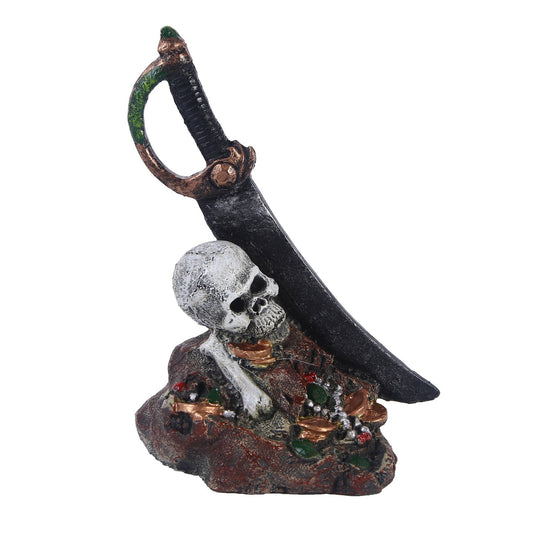 Resin Pirates Treasure Aquarium Decor
