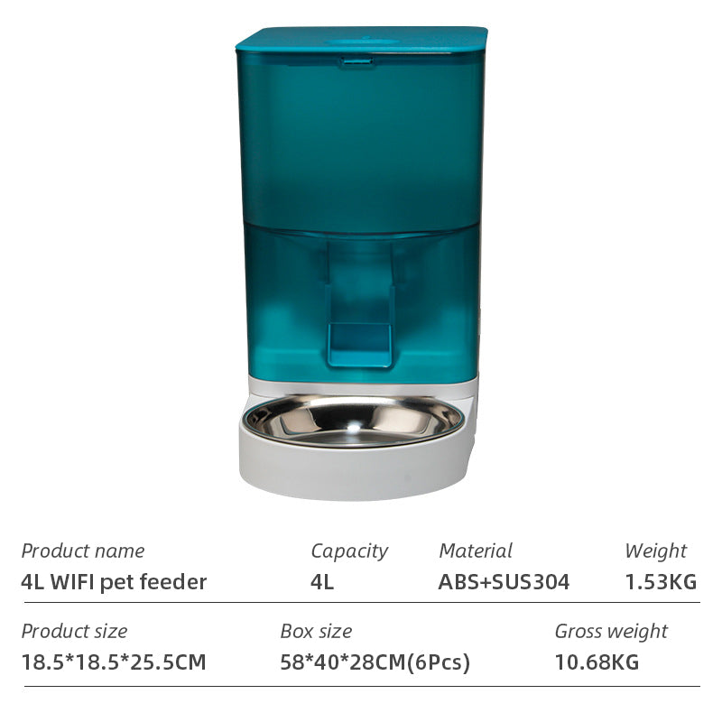 WiFi Smart Automatic Pet Feeder