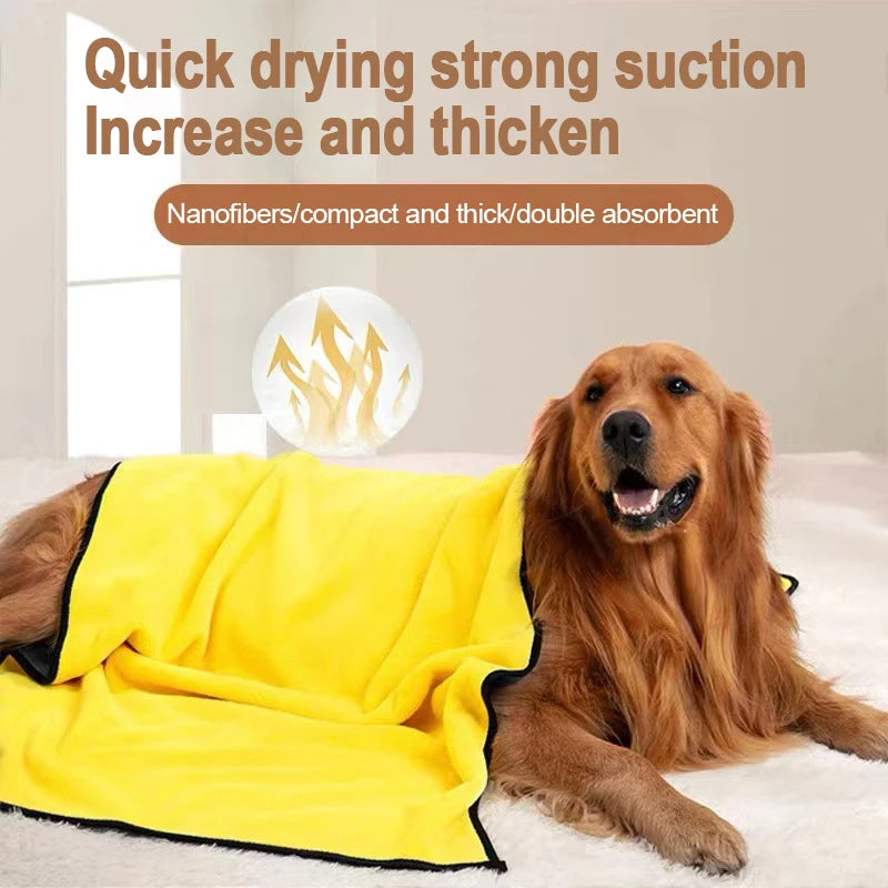 Quick-drying Pet Bath Towel