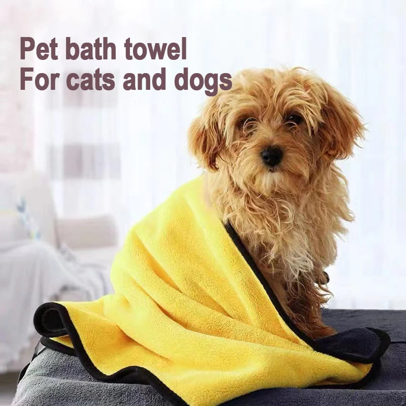 Quick-drying Pet Bath Towel
