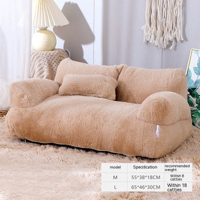 Luxury Plush Pet Sofa