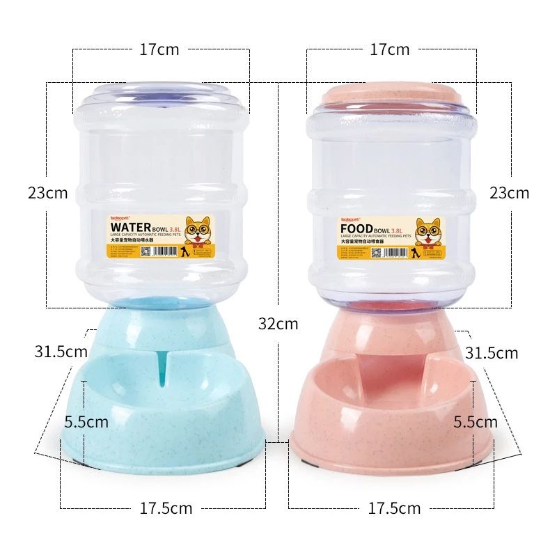 3.8L Automatic Feeder/Waterer