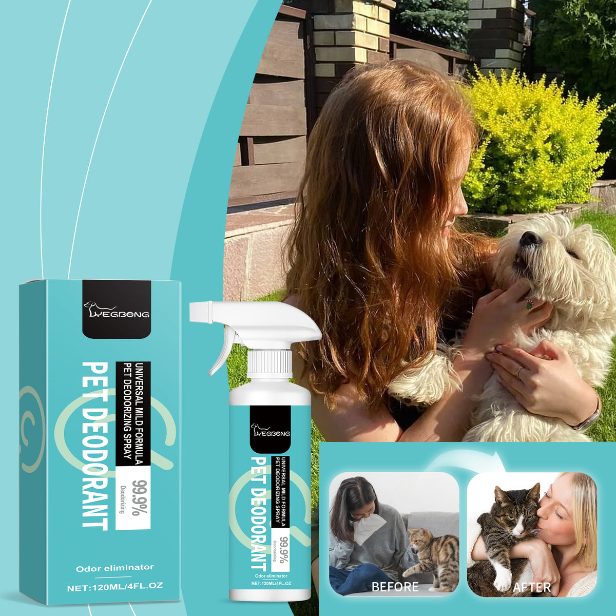 Pet Deodorant Spray