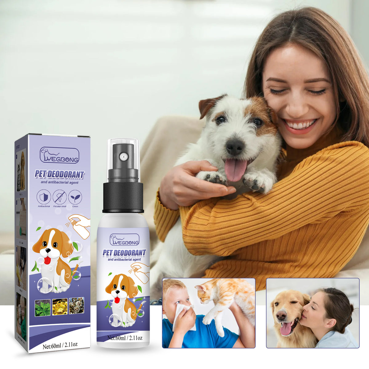 Pet Deodorant Spray