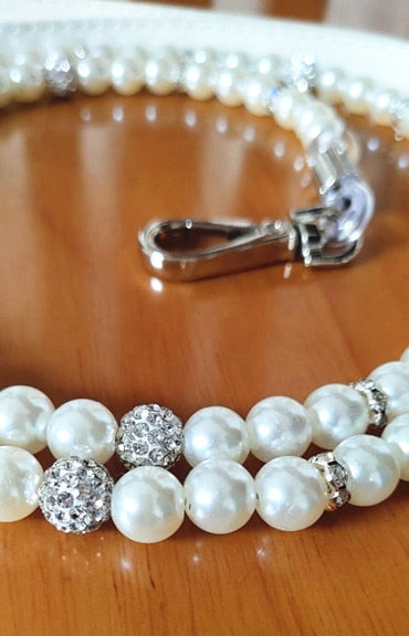 Small dog/Cat Pearl Leash