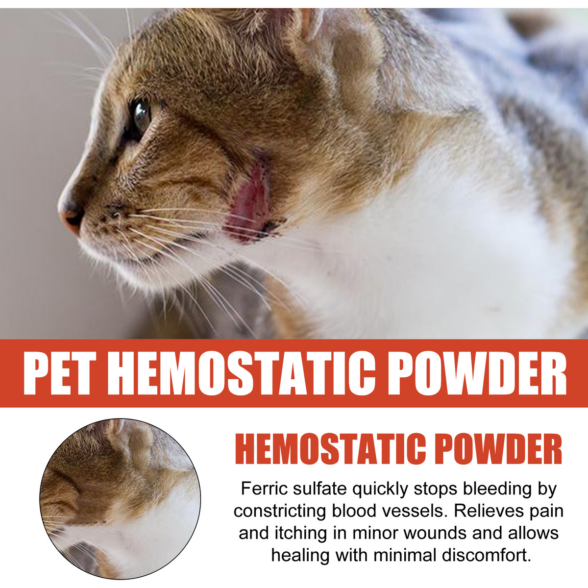 Hemostatic Blood Stop Powder
