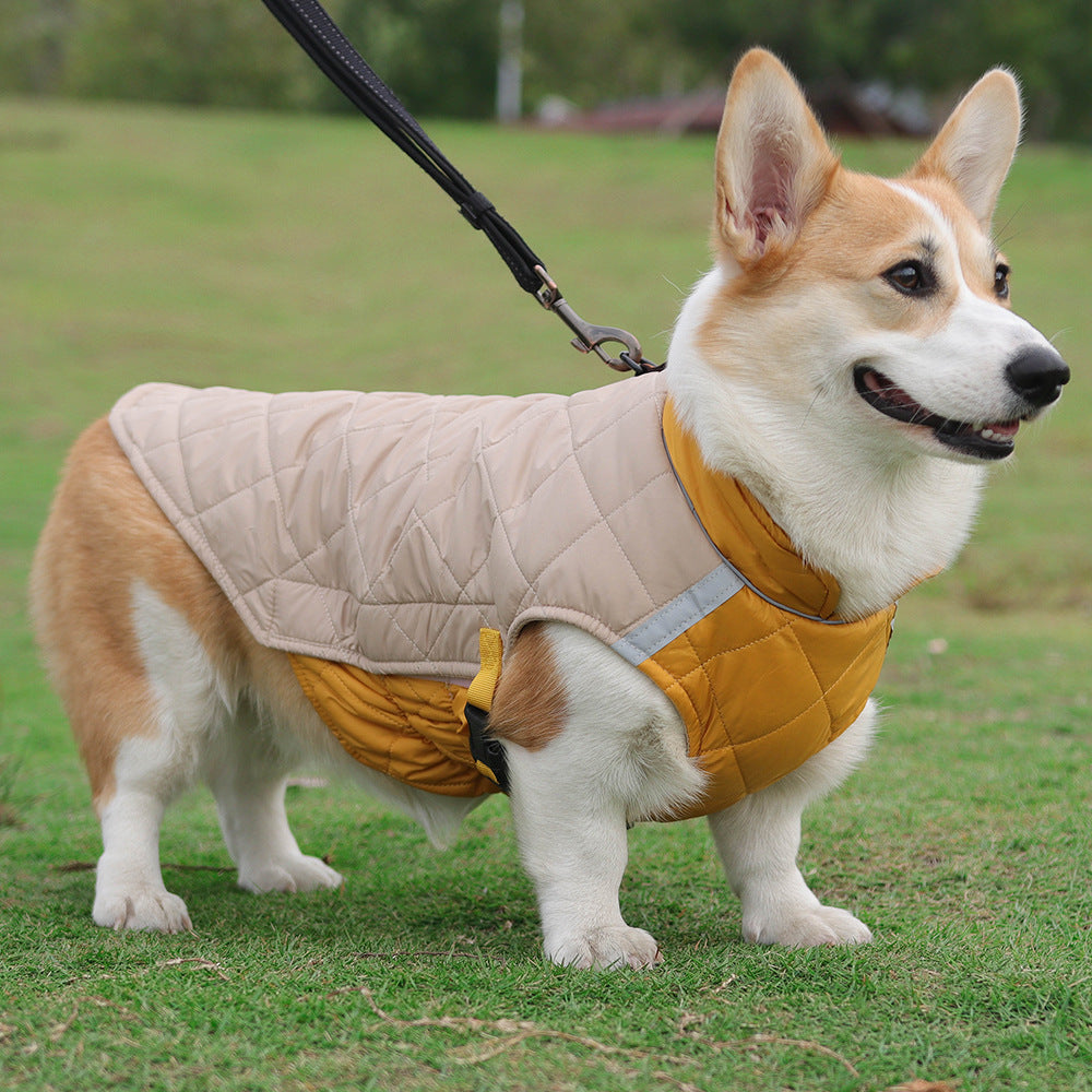 Reflective coat harness