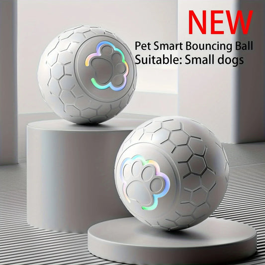 Rechargeable rolling/bouncing ball