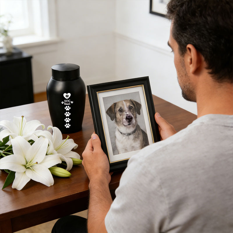 Stainless Steel Pet Memorial Urn
