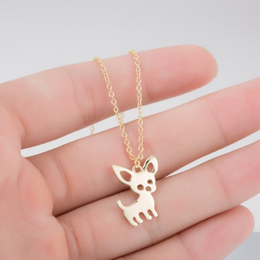 Chihuahua Pendant Necklace
