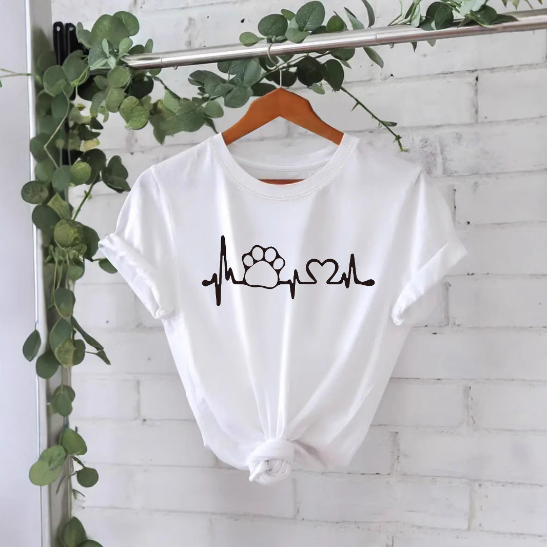 Printed Short Sleeved Tshirt