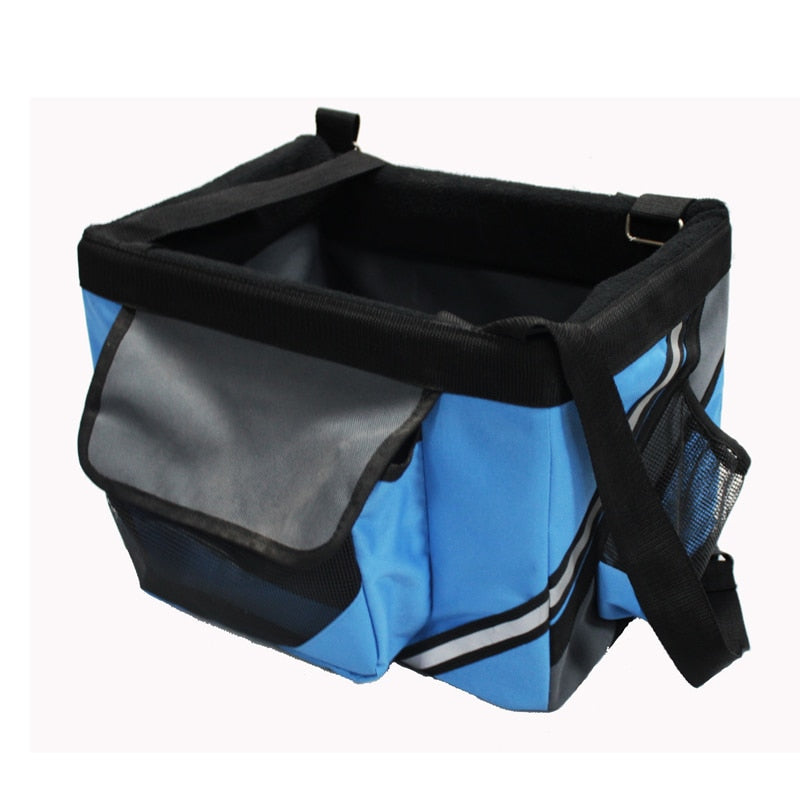 Pet Bicycle Basket Carrier
