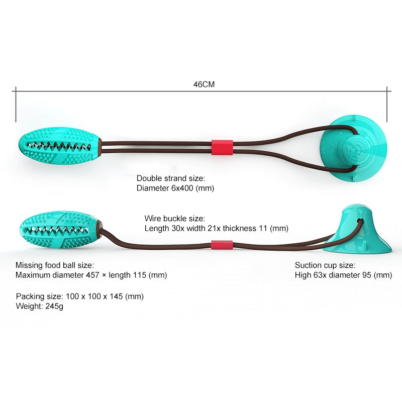 Suction Cup Tug Treat Dispenser