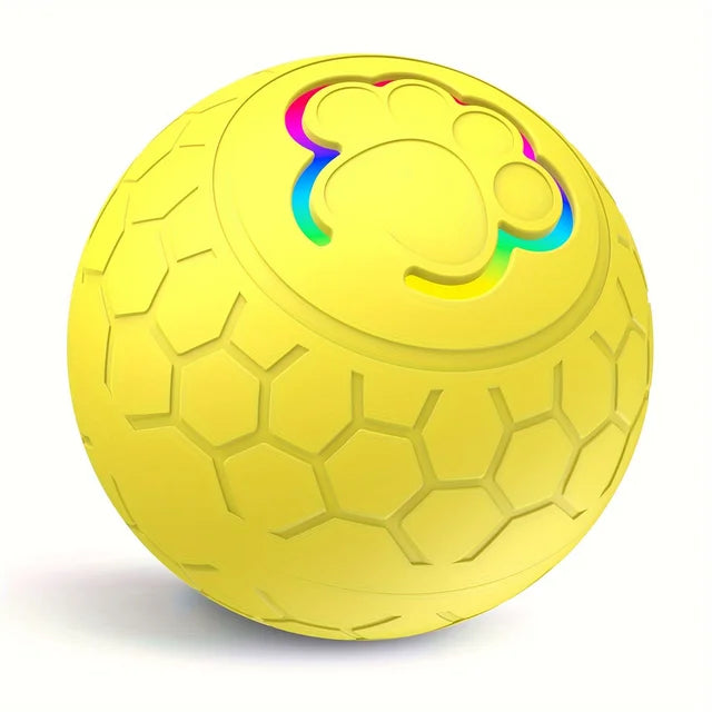 Rechargeable rolling/bouncing ball