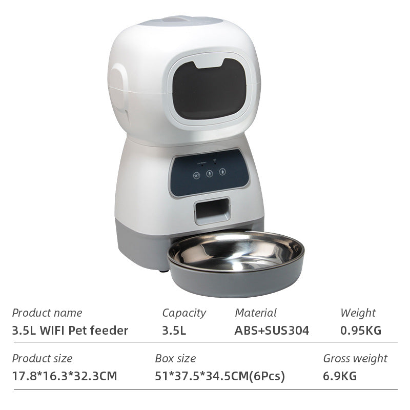 WiFi Smart Automatic Pet Feeder