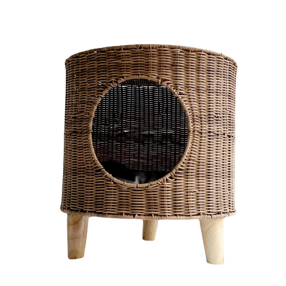Rattan Pet Bed Side Table
