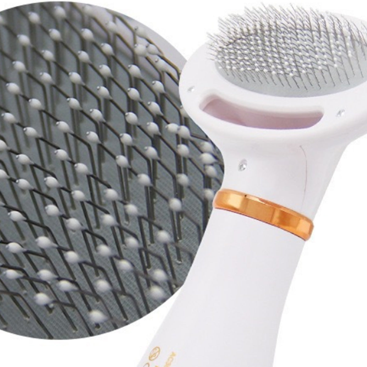 Two-In-One Pet Hot Air Brush