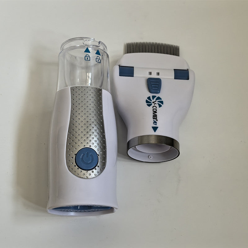 Rechargeable electric flea/lice comb