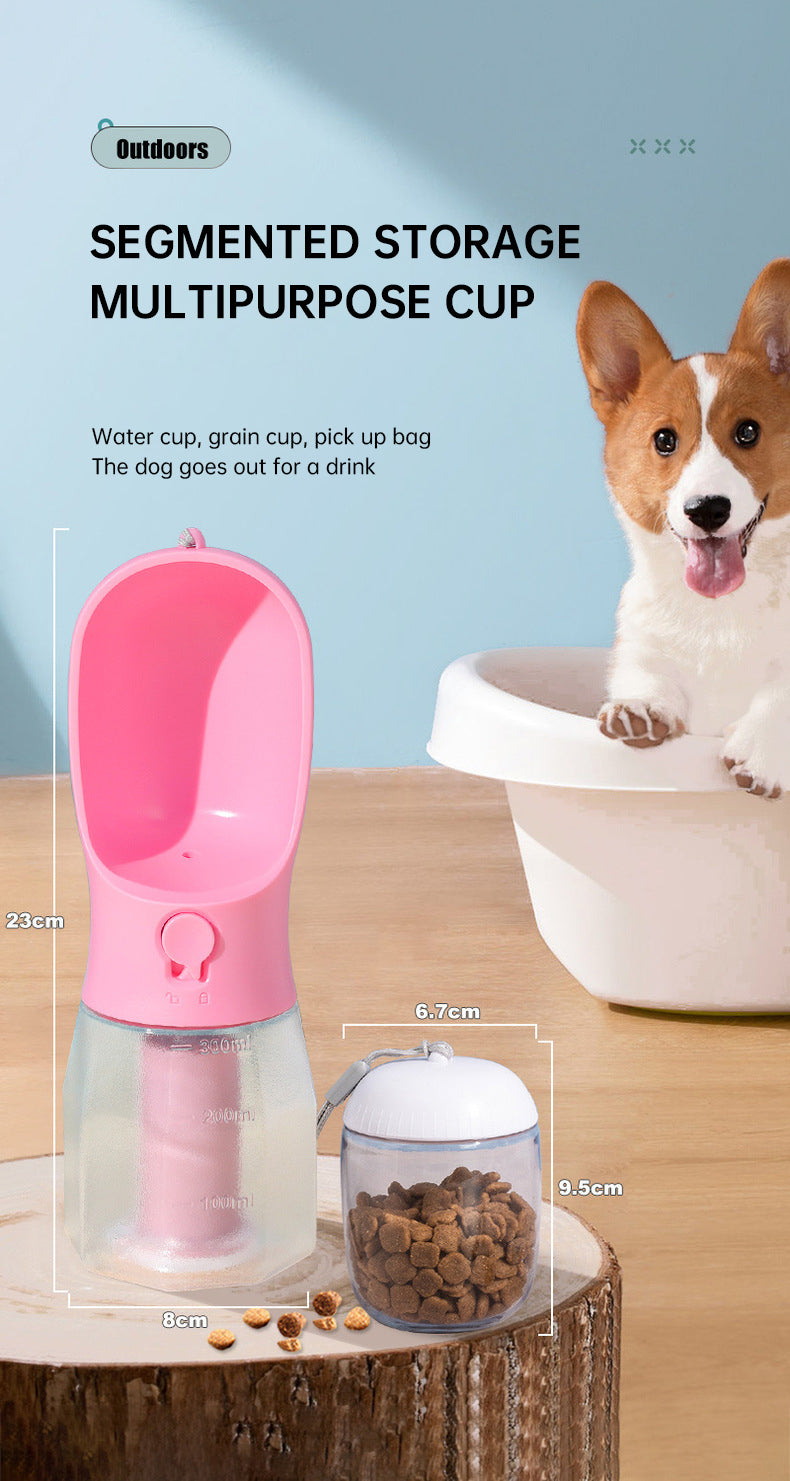3 in 1 Pet Water Bottle