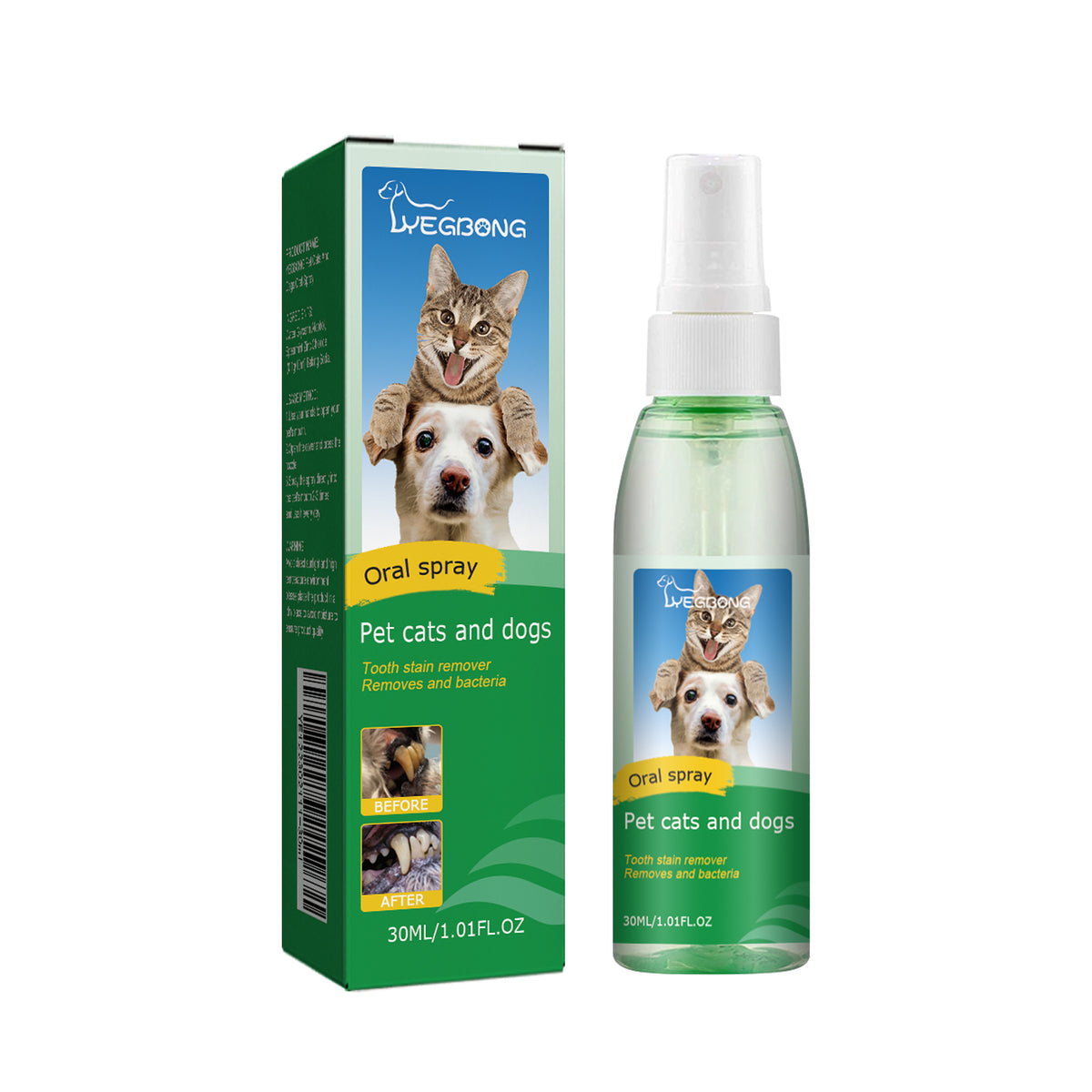 Mint fresh breath spray