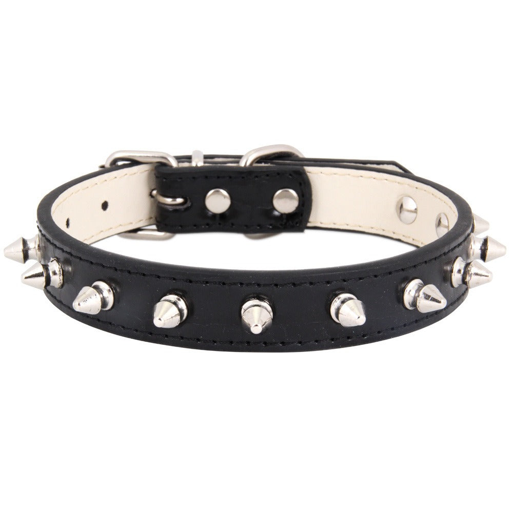 Leather Spike Collar