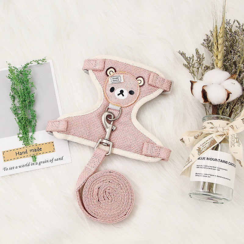 Small Dog/Cat Harness/Leash Set