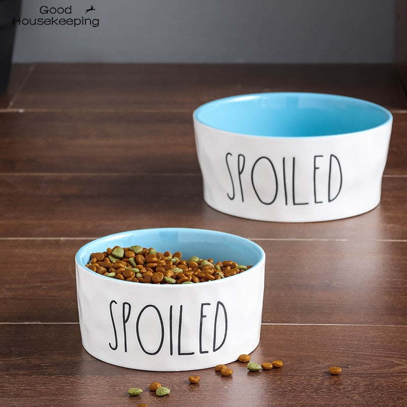SPOILED Ceramic Food/Water Bowl