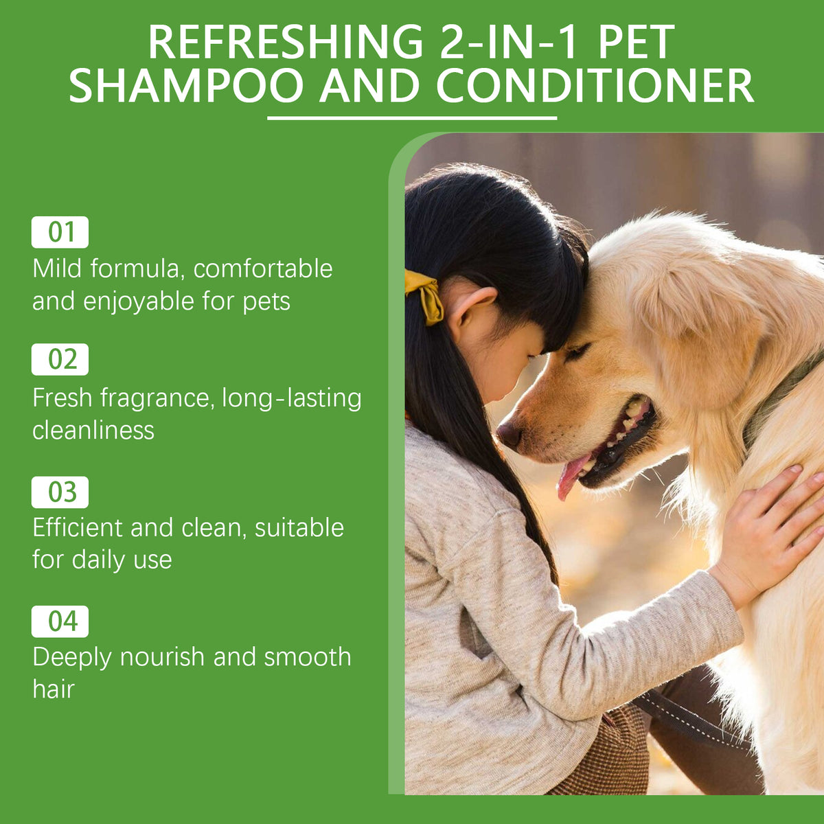 2-In-1 Pet Shampoo/Conditioner