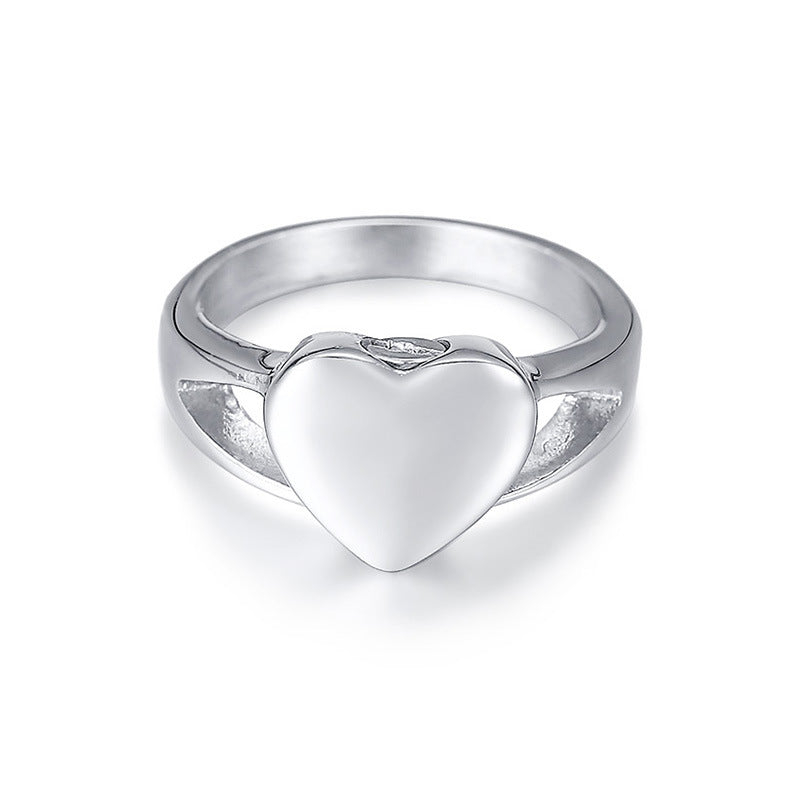heart-shaped urn ring