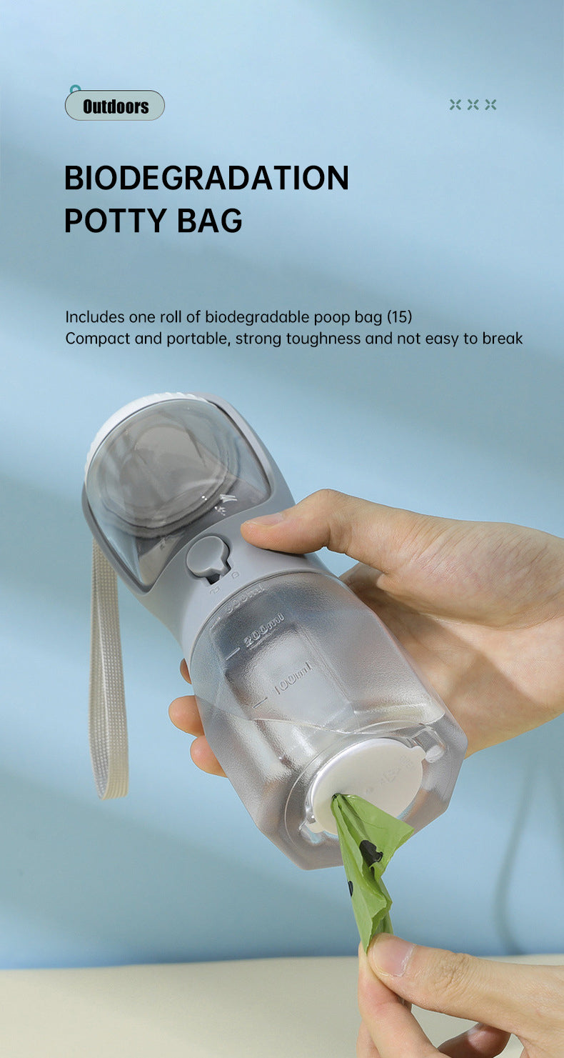 3 in 1 Pet Water Bottle