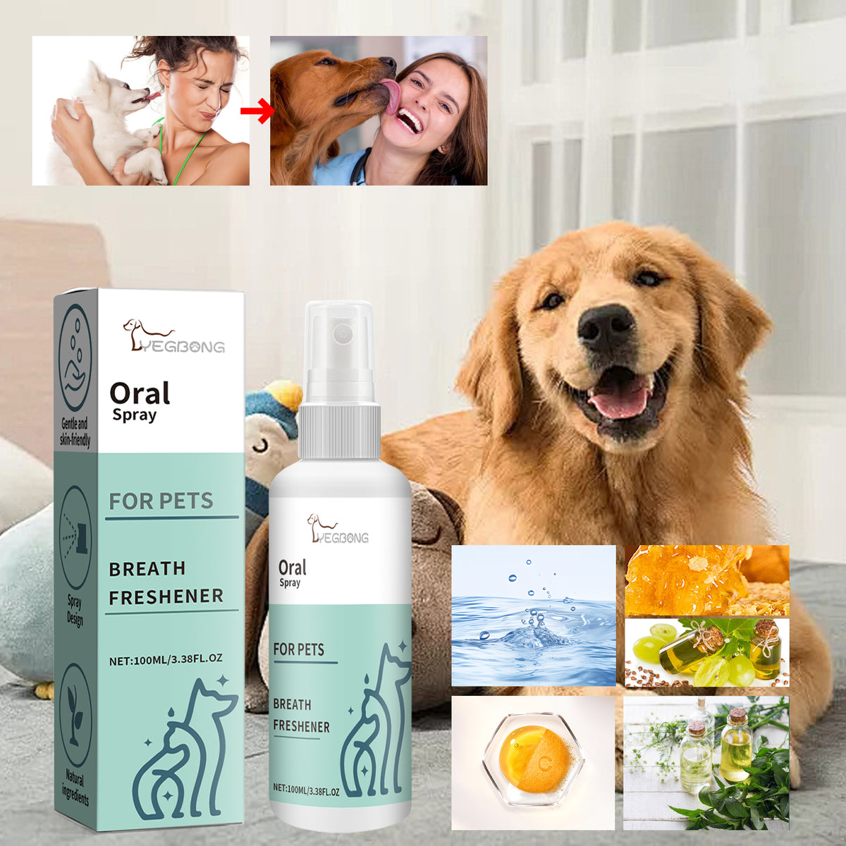 Mint Fresh Breath Spray