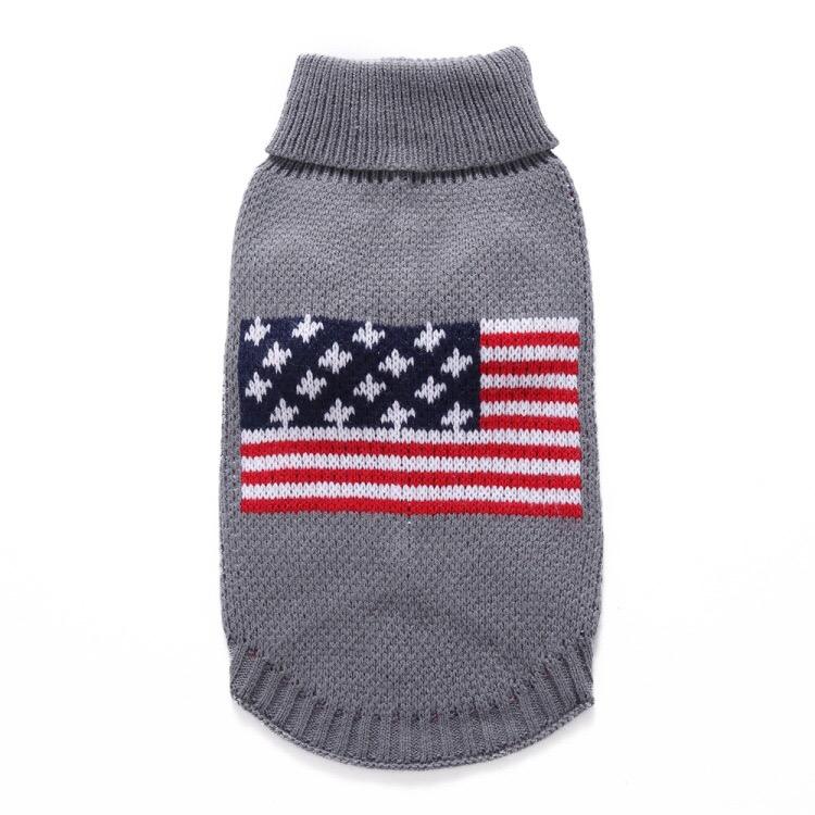 American Flag Sweater