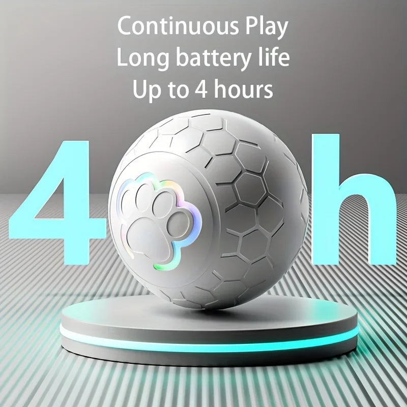 Rechargeable rolling/bouncing ball