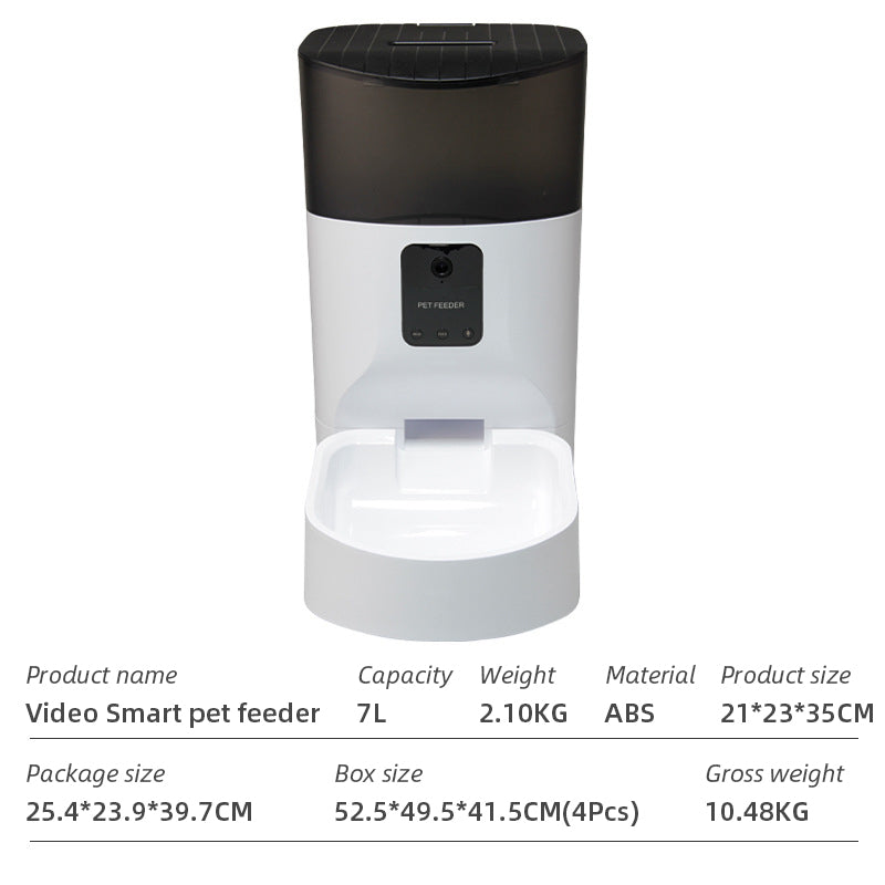 WiFi Smart Automatic Pet Feeder