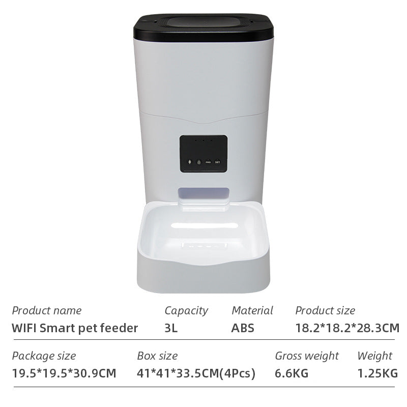 WiFi Smart Automatic Pet Feeder