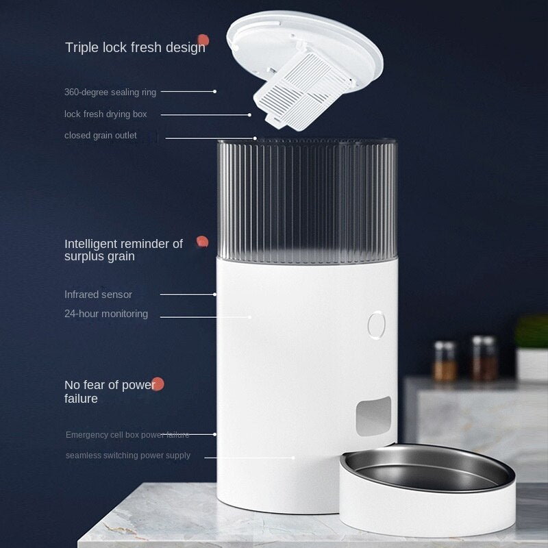 Wifi Pet Feeder APP Controlled